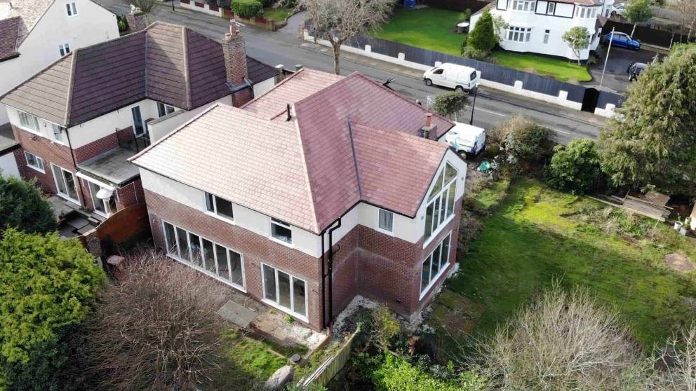 Wrap around extension