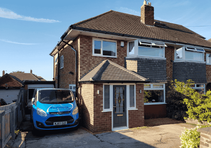 Porch house extensions wirral